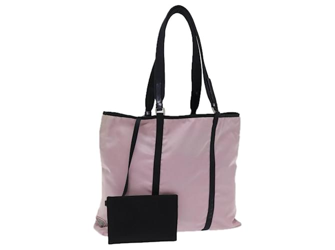 PRADA Tote Bag Nylon Pink Auth bs14170  ref.1394882
