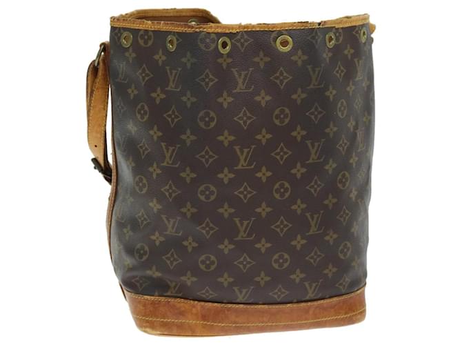 LOUIS VUITTON Borsa a tracolla Noe con monogramma M42224 LV Auth 74532 Tela  ref.1394896