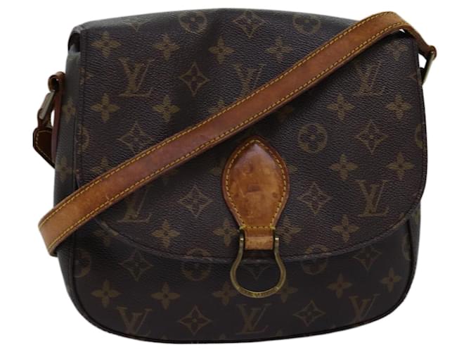 LOUIS VUITTON Monogramm Saint Cloud GM Umhängetasche M.51242 LV Auth 74069 Leinwand  ref.1394925