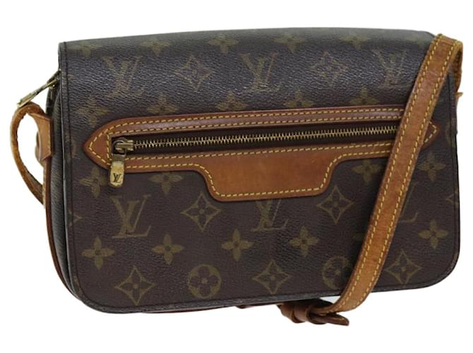 Bolsa de ombro LOUIS VUITTON Monograma Saint Germain M51210 Autenticação de LV 74088 Lona  ref.1394944