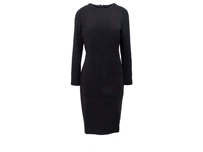 Jil Sander Etuikleid Schwarz