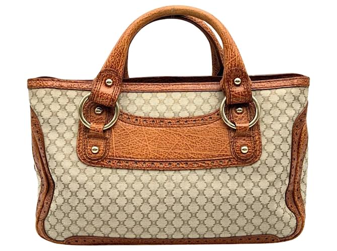 Céline Boogie Toile Beige  ref.1395074