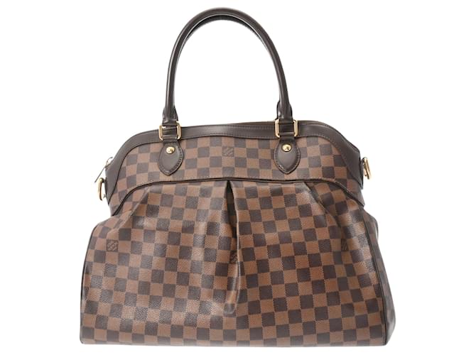 Louis Vuitton Trevi Brown Cloth  ref.1395157