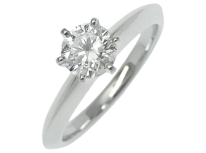 Solitaire Tiffany & Co Platine Argenté  ref.1395164