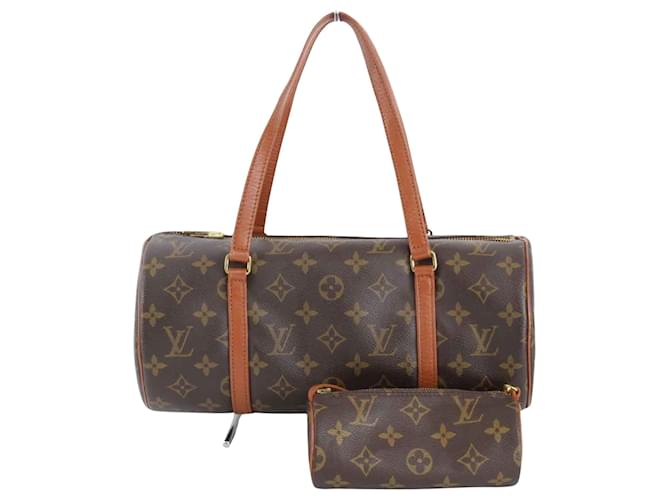 Louis Vuitton Papillon 30 Marrom Lona  ref.1395171