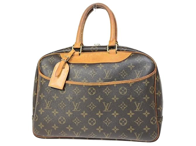 Louis Vuitton Deauville Marrone Tela  ref.1395212