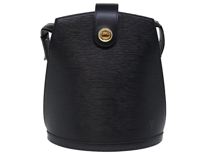Louis Vuitton Cluny Negro Cuero  ref.1395221