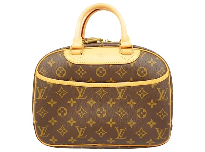 Louis Vuitton Trouville Braun Leinwand  ref.1395222