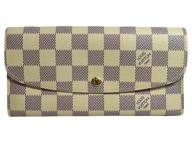 Louis Vuitton Emilie Beige Leinwand  ref.1395235