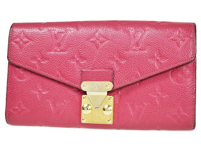 Louis Vuitton Metis Rosa Couro  ref.1395316