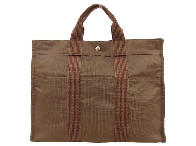 Hermès Herline Brown Polyester  ref.1395358