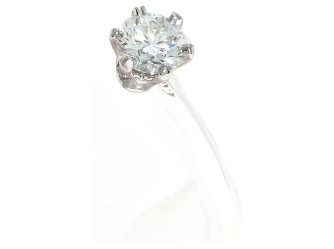 Solitaire Tiffany & Co Platine Argenté  ref.1395366