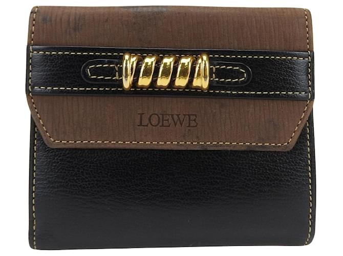 Loewe Velázquez Negro Cuero  ref.1395377