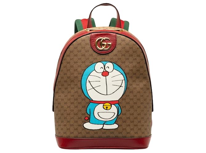 Gucci Doraemon Beige Lienzo  ref.1395405