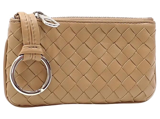 Bottega Veneta Intrecciato Bege Couro  ref.1395435