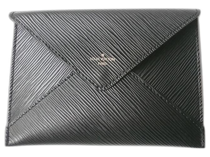 Carteira Louis Vuitton em couro preto, NOVA  ref.1395457