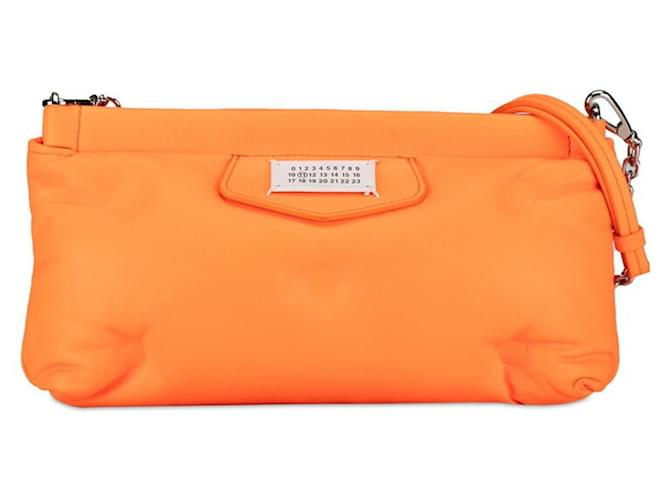 Maison Martin Margiela Glam-Slam-Shopping Orange Leder  ref.1395497