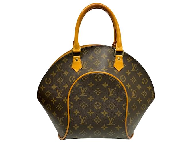 Louis Vuitton Ellipse Braun Leinwand  ref.1395515