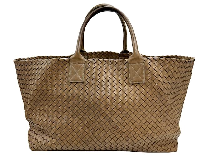 Bottega Veneta Nilpferd Kamel Leder  ref.1395535