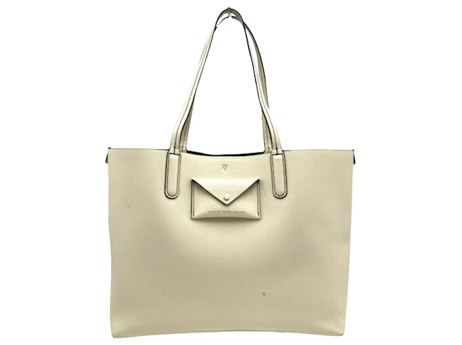 Marc Jacobs Cuir Blanc  ref.1395537