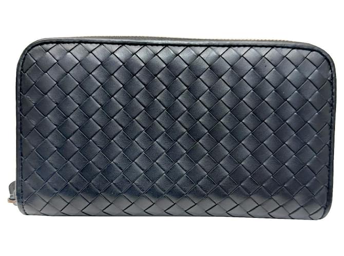 Intrecciato de Bottega Veneta Cuir Noir  ref.1395538