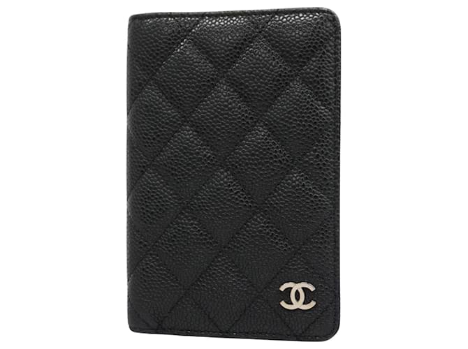 Chanel Matelassé Preto Couro  ref.1395603