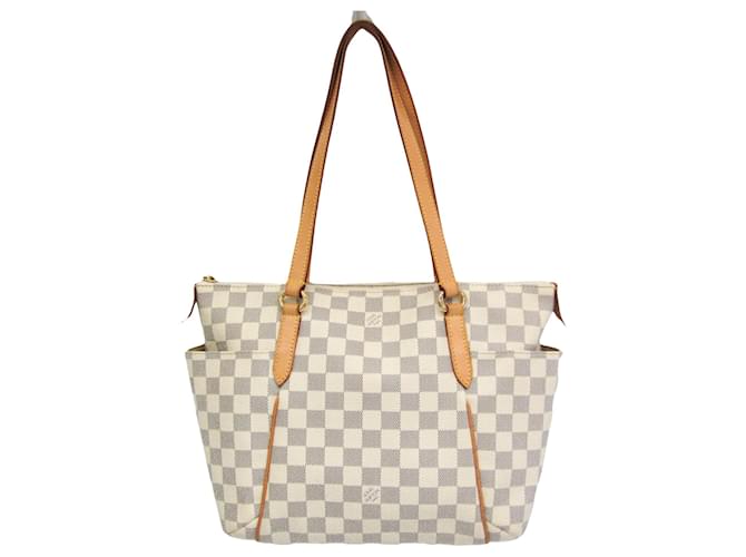 Louis Vuitton Totalmente Bianco Tela  ref.1395620