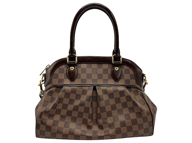 Louis Vuitton Trevi Brown Cloth  ref.1395622