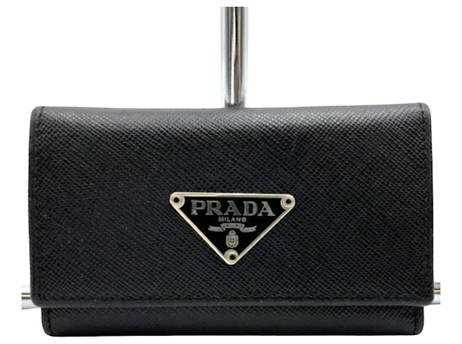 Prada Saffiano Cuir Noir  ref.1395658