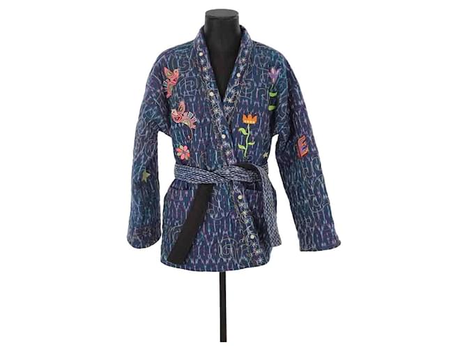 Autre Marque Baumwolljacke Blau Baumwolle  ref.1395670