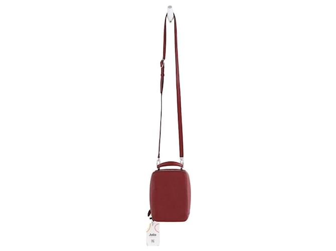 Sonia Rykiel Sac à main en cuir Bordeaux  ref.1395682