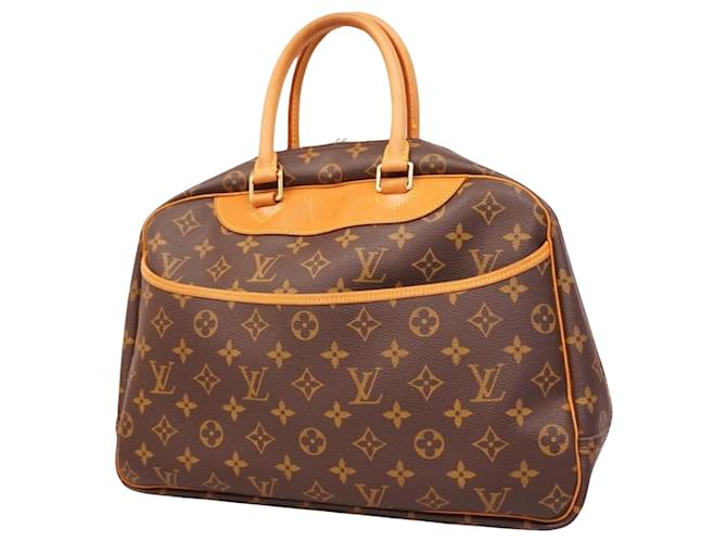 Louis Vuitton Deauville Brown Cloth  ref.1395691