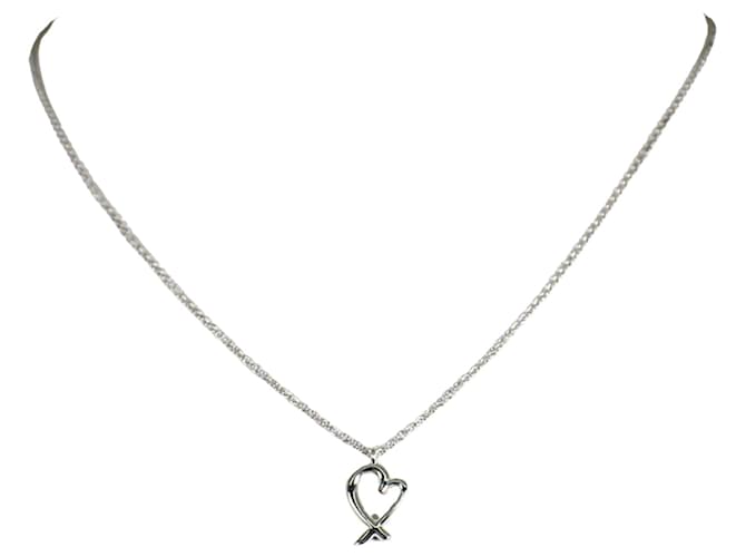 Tiffany & Co corazón amoroso Plata Plata  ref.1395706