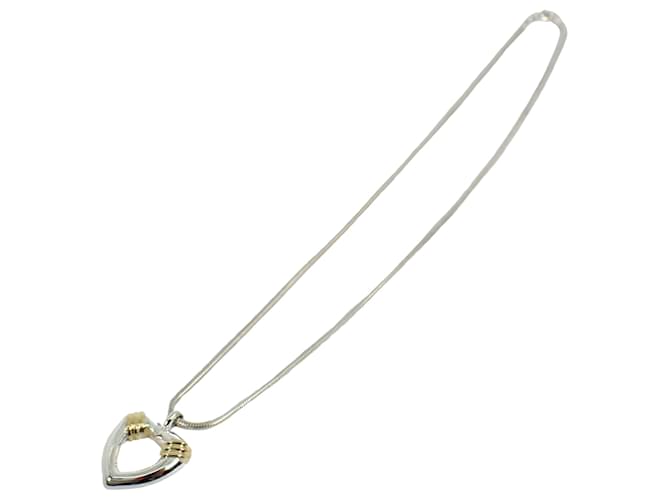 Tiffany & Co Heart Silvery Silver  ref.1395718