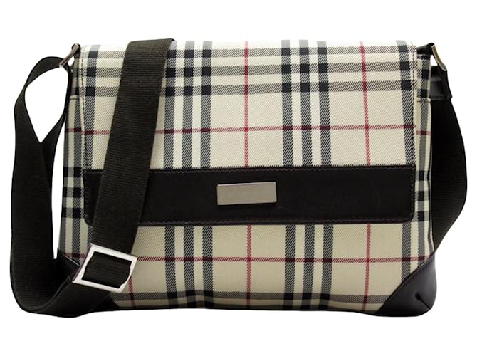 Burberry Nova Check Toile Beige  ref.1395722