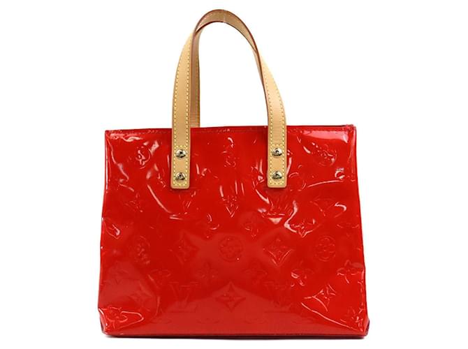 Louis Vuitton Reade Rosso Tela  ref.1395724