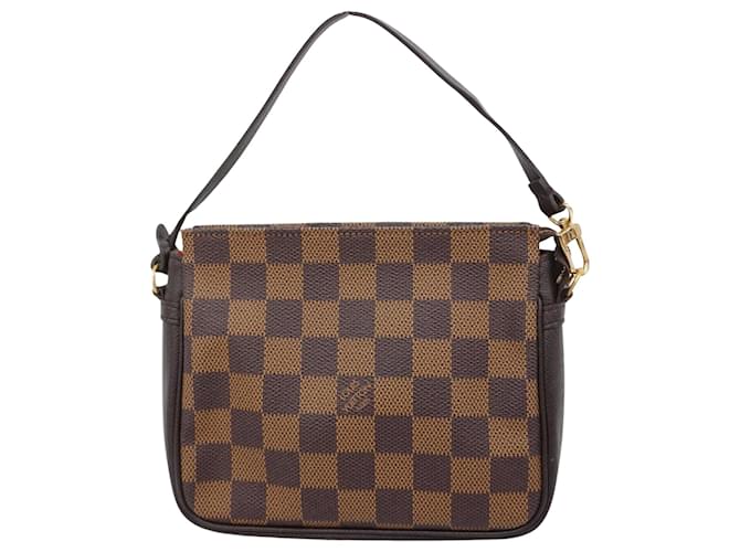 Trucco Trousse Louis Vuitton Marrone Tela  ref.1395737