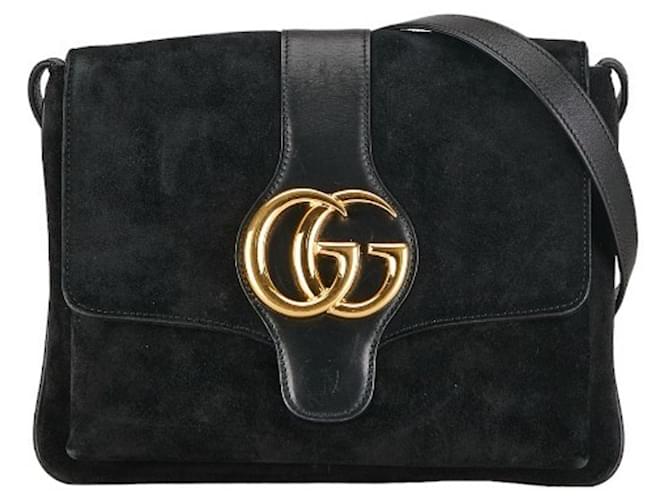 Gucci GG Marmont Black Suede  ref.1395821