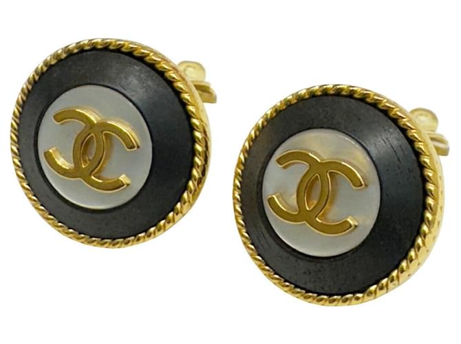 Chanel COCO Mark Dourado Banhado a ouro  ref.1395823