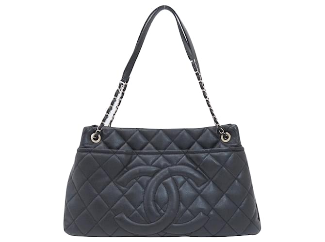 Chanel Bowling Black Leather  ref.1395843