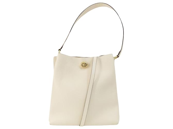 Coach Treinador Branco Couro  ref.1395846