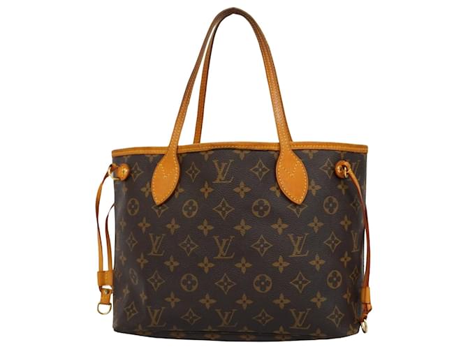 Louis Vuitton Neverfull PM Brown Cloth  ref.1395868