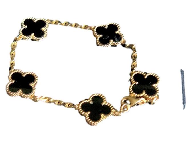 Autres bijoux Van Cleef & Arpels Alhambra vintage Or Noir  ref.1395903