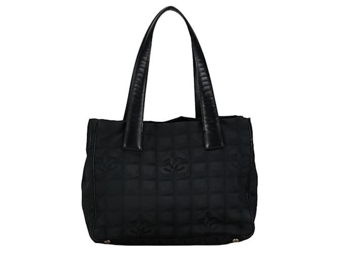 Línea Chanel Travel Negro Sintético  ref.1395949