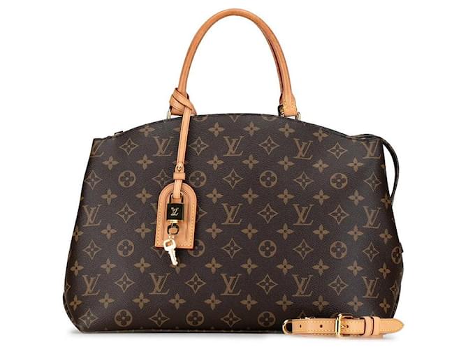 Louis Vuitton Grand Palais MM Canvas Handbag M45898 in Good condition Cloth  ref.1395977