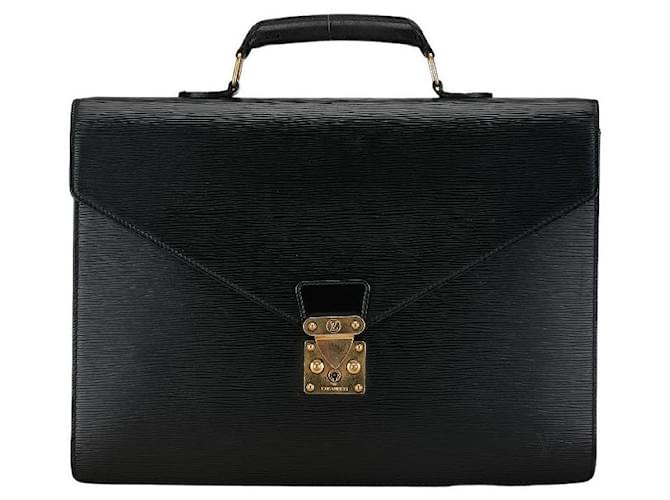 Louis Vuitton Serviette Conseil Leather Business Bag M54422 in Good condition  ref.1395982