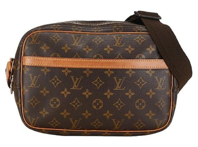 Louis Vuitton Reporter PM Canvas Shoulder Bag M45254 in Good condition Cloth  ref.1395997