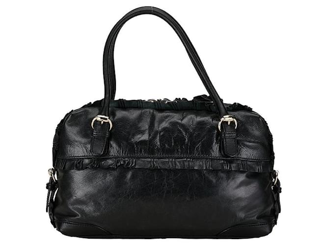 Gucci Leather Sabrina Handbag  Leather Handbag 189848 in Good condition  ref.1396005