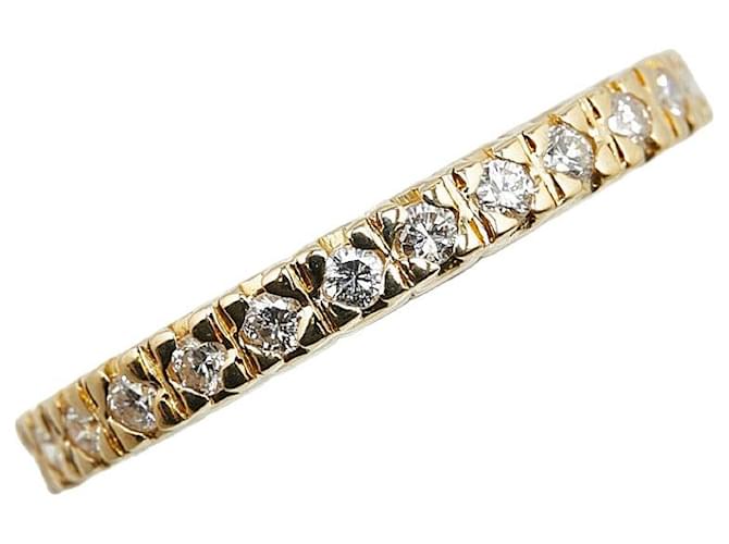 & Other Stories [LuxUness] 18k Gold Diamond Ring Metal Ring in Excellent condition  ref.1396046