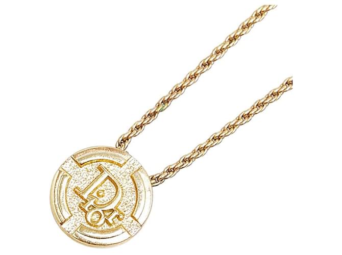 Dior Medal Pendant Necklace Metal Necklace in Good condition  ref.1396074